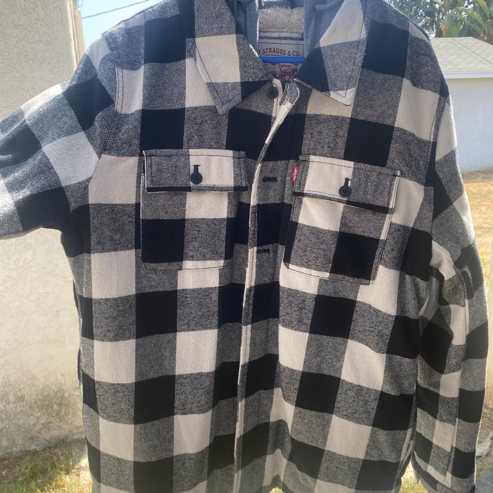 Levi’s flannel sweater
